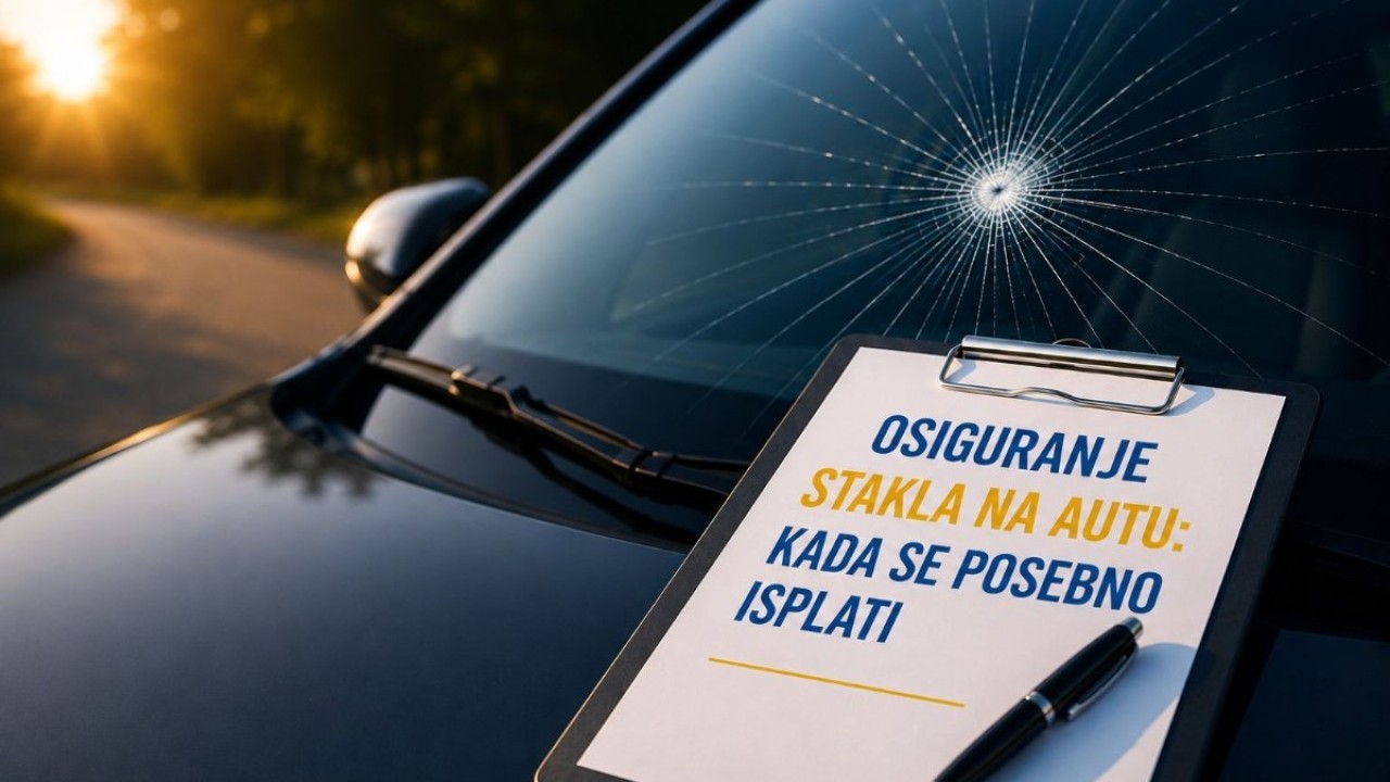 Kada se isplati osiguranje stakla na autu